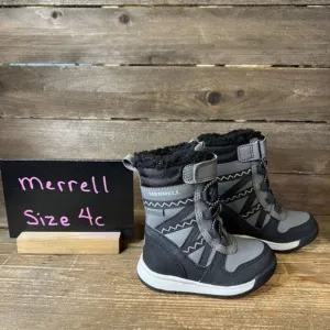 New‎ Childrens Little Kids Merrell Snow Crush 2.0 Waterproof Snow Boots Size 4 C
