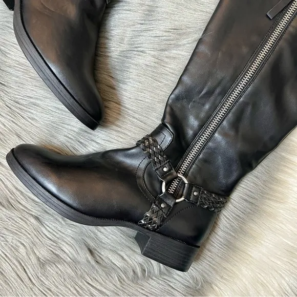 NEW Circus By Sam Edelman Phoebe Black Women’s Riding Boots Sz 8