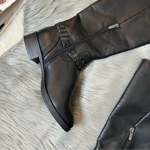 NEW Circus By Sam Edelman Phoebe Black Women’s Riding Boots Sz 8