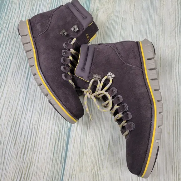 New COLE HAAN leather Zero grand hiker waterproof boots