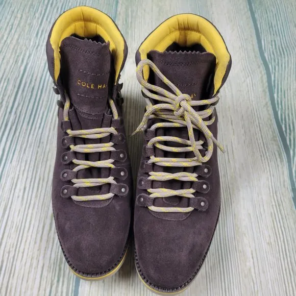 New COLE HAAN leather Zero grand hiker waterproof boots