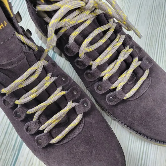 New COLE HAAN leather Zero grand hiker waterproof boots