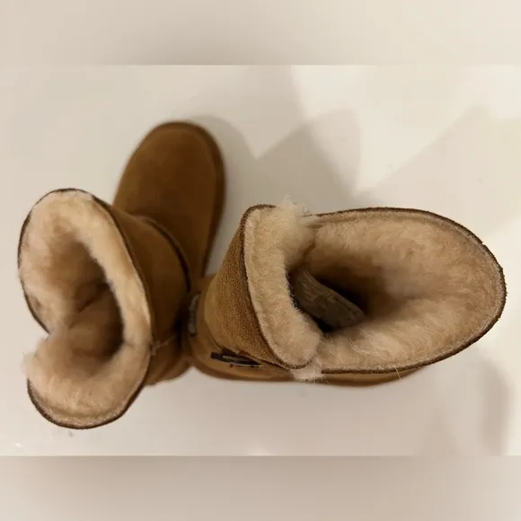 New! Cute BEARPAW GIRLS TODDLER-LITTLE KID ROSALINE FUR BOOT.