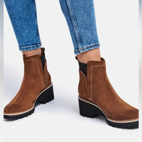New Dolce Vita - Huey H2O Suede Boots Size 10