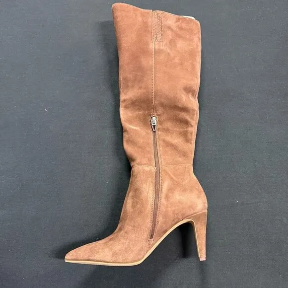 New Dolce Vita Haze Cocoa Suede Knee High Boots 7.5