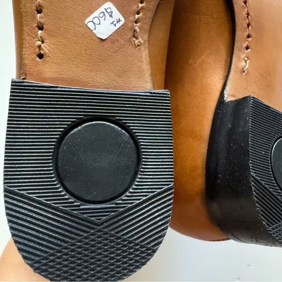 New El Malcreado Botines Girls Tan Leather Ankle Boots Size 12