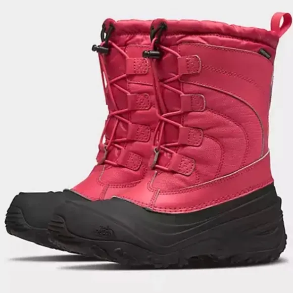 NEW Girl The North Face Alpenglow Pink Snow Boots size 6