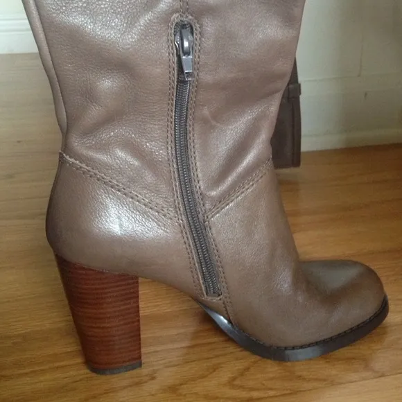 NEW Harness Knee High Riding Boots