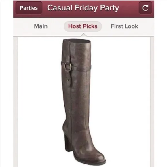 NEW Harness Knee High Riding Boots