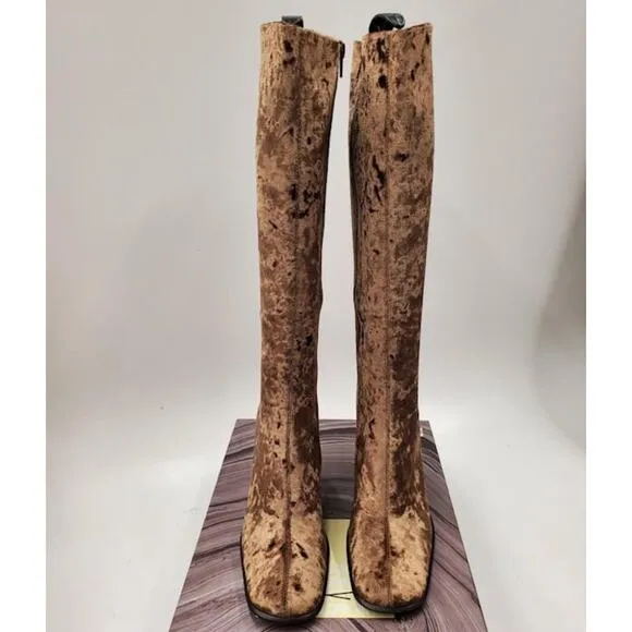 New in Box-Jeffrey Campbell Naissance Knee High Boots- 8.5-Velvet- No Offers