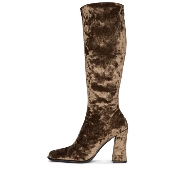 New in Box-Jeffrey Campbell Naissance Knee High Boots- 8.5-Velvet- No Offers