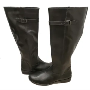 NEW Italian Shoemakers Antonia Riding Boots Black