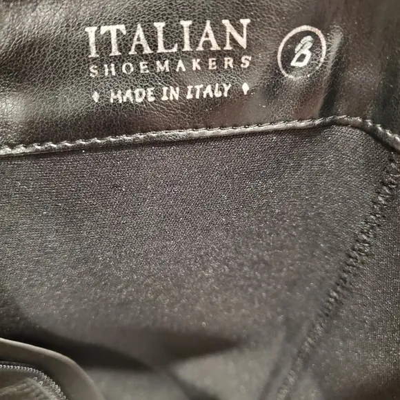 NEW Italian Shoemakers Antonia Riding Boots Black