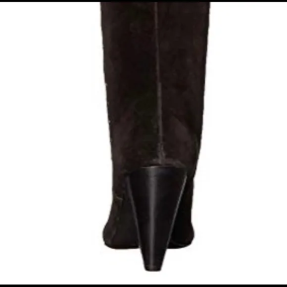 NEW Joie Gallison Black Suede Over The Knee Boots