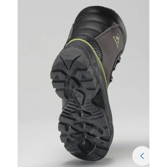 New Kamik Luke 3 Kids Boys Girls Sz 13 Snow Boots Insulated Charcoal