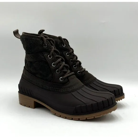 NEW Kamik Sienna Mid 2 Women's Waterproof Boots Black Size 8 NK2477S NEW IN BOX