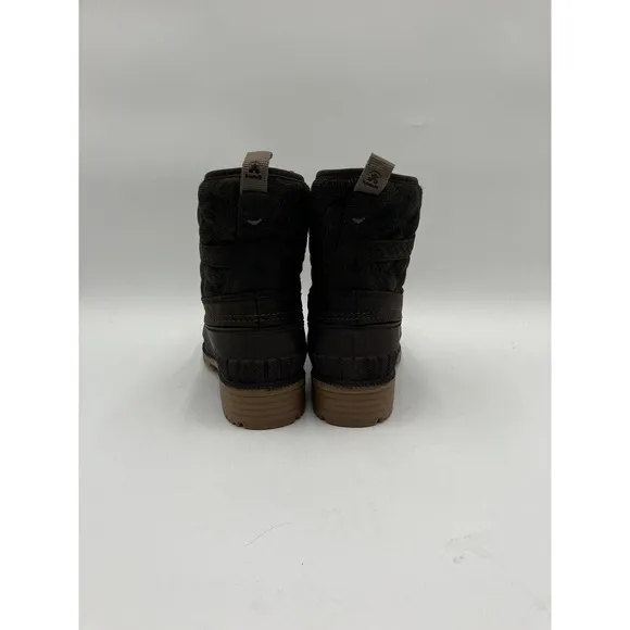 NEW Kamik Sienna Mid 2 Women's Waterproof Boots Black Size 8 NK2477S NEW IN BOX