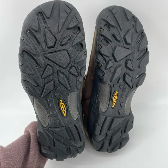 NEW Keen Men’s Targhee II Mid-Tac Hiking Boots Cascade Brown Black 12