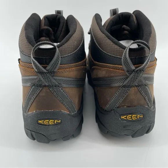 NEW Keen Men’s Targhee II Mid-Tac Hiking Boots Cascade Brown Black 12