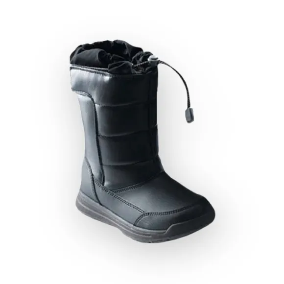 new Lands End ❄︎ Waterproof Winter Snow Boot ❄︎ Black ❄︎ Unisex Toddler 8 ❄︎