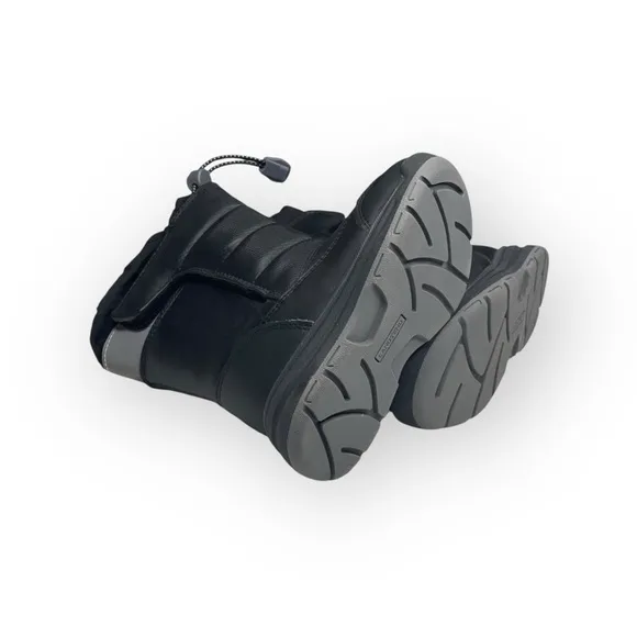 new Lands End ❄︎ Waterproof Winter Snow Boot ❄︎ Black ❄︎ Unisex Toddler 8 ❄︎
