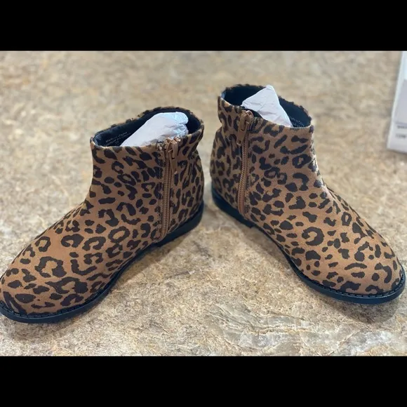 New Leopard Suede Boots