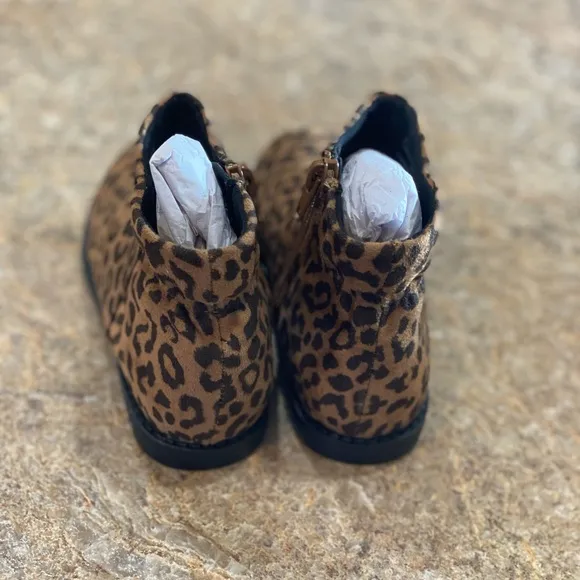 New Leopard Suede Boots