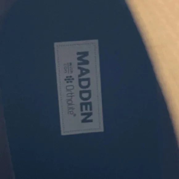 NEW Madden Steve Madden Gabber Boots Mens Size 12 Tan Lace Up Ortholite Leather