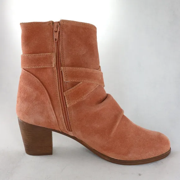 New MATISSE Rust &quot;Harper&quot; Orange Suede Boots