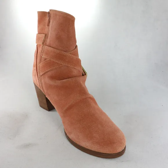 New MATISSE Rust &quot;Harper&quot; Orange Suede Boots