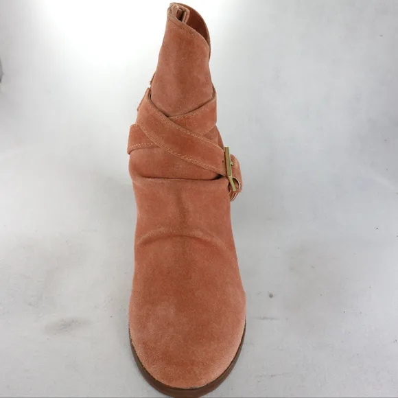 New MATISSE Rust &quot;Harper&quot; Orange Suede Boots