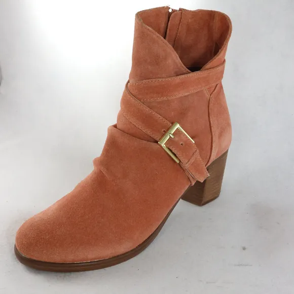 New MATISSE Rust &quot;Harper&quot; Orange Suede Boots