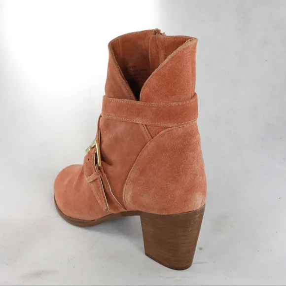 New MATISSE Rust &quot;Harper&quot; Orange Suede Boots
