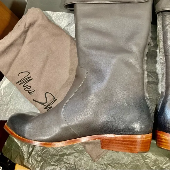 New Mea Shadow Grey Noa Riding Boots