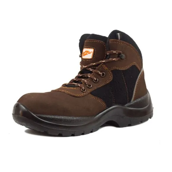NEW MENS 10 WORK SAFETY BOOTS - IMPACT &amp; SLIP RESISTANT COMPOSITE TOE / WATERPRO