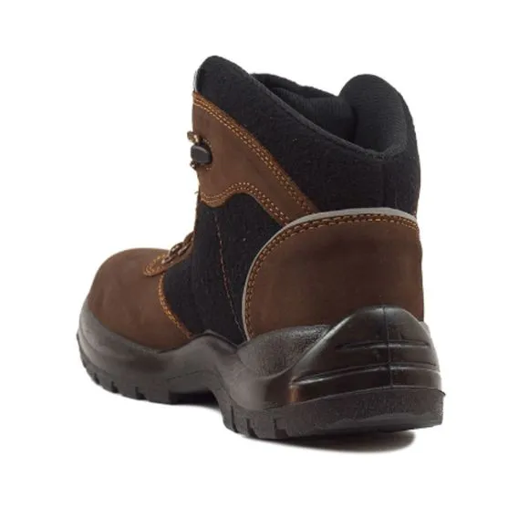 NEW MENS 10 WORK SAFETY BOOTS - IMPACT &amp; SLIP RESISTANT COMPOSITE TOE / WATERPRO