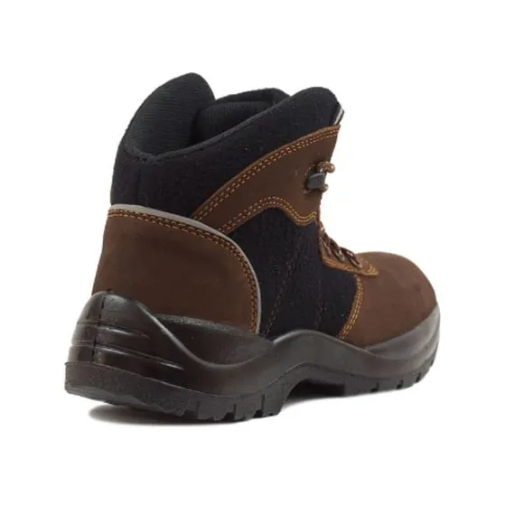 NEW MENS 10 WORK SAFETY BOOTS - IMPACT &amp; SLIP RESISTANT COMPOSITE TOE / WATERPRO