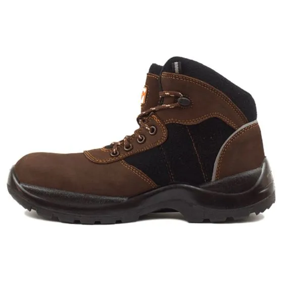 NEW MENS 10 WORK SAFETY BOOTS - IMPACT &amp; SLIP RESISTANT COMPOSITE TOE / WATERPRO