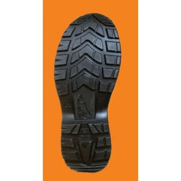 NEW MENS SAFETY WORK BOOTS- IMPACT &amp; SLIP RESISTANT, WATERPROOF | BLACK SIZE 8.5