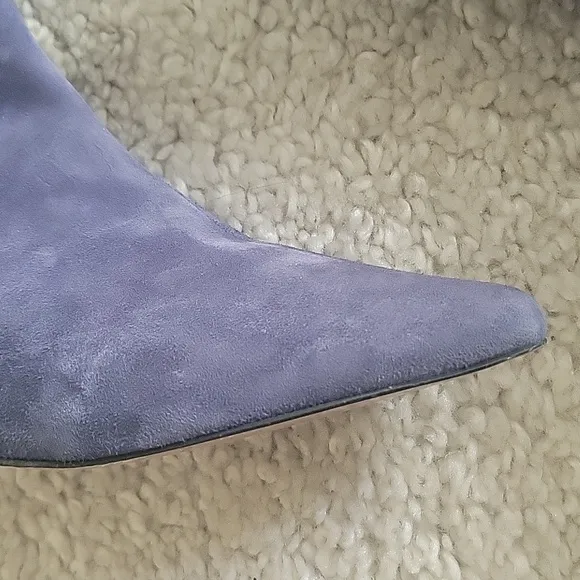NEW MOTHER OF PEARL LONDON suede ankle boots size 40 US 9