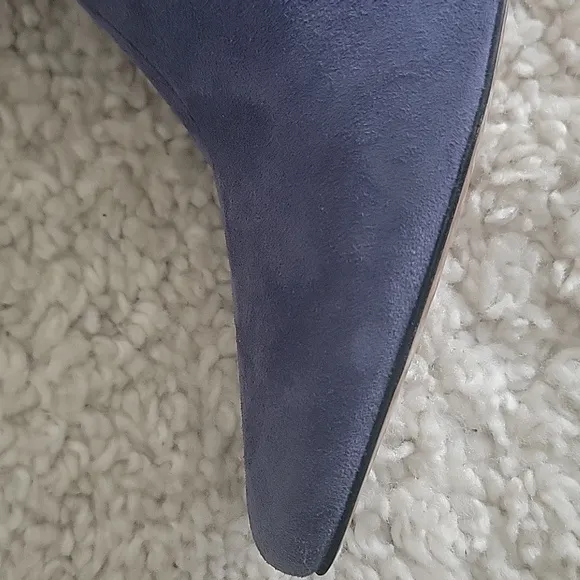 NEW MOTHER OF PEARL LONDON suede ankle boots size 40 US 9