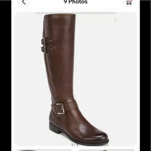 New Naturalizer Jessie Knee High Brown Riding Boots 5 M Regular Calf