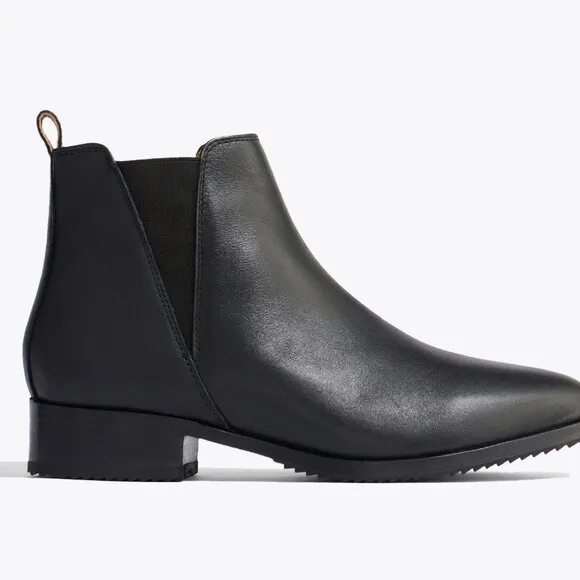 NEW Nisolo Eva Everyday Chelsea Leather Boots Size 7