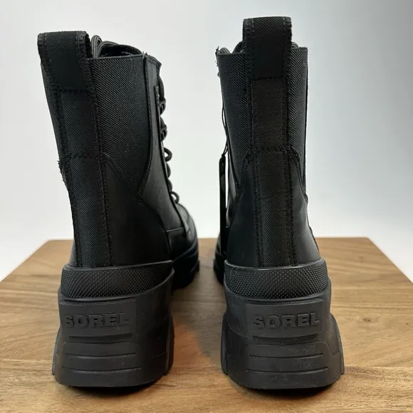 New NWOB Womens Sorel Brex Lace Waterproof Boots Booties Size 9 M