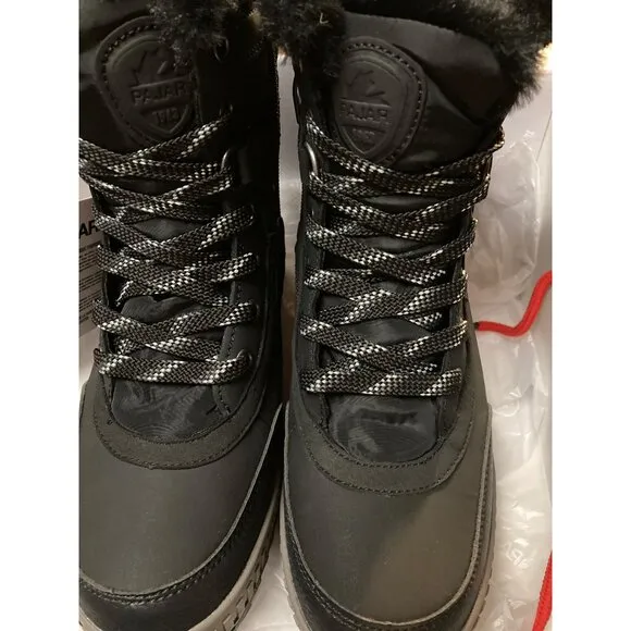 New Pajar Women's Karley Snow Boots - Waterproof Insulated Black EUR 38 US 7-7½