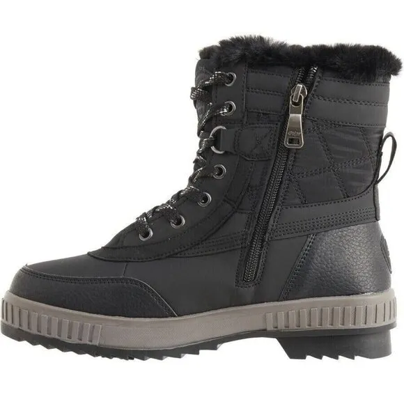 New Pajar Women's Karley Snow Boots - Waterproof Insulated Black EUR 38 US 7-7½