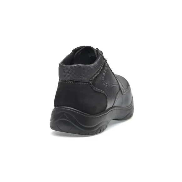 NEW PAZSTOR men's boots low ankle cowhide leather jonas in black