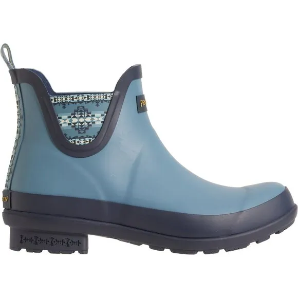 NEW Pendleton Desert Dawn Chelsea Rain Boots - Waterproof For Women in blue 254
