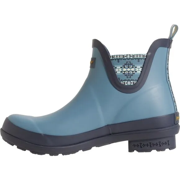NEW Pendleton Desert Dawn Chelsea Rain Boots - Waterproof For Women in blue 254