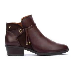 NEW PIKOLINOS women's daroca ankle boot in caoba